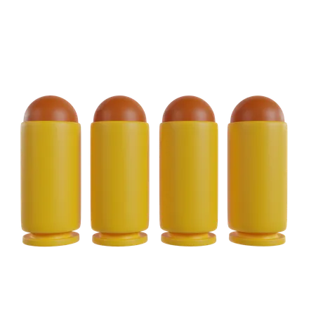 Bullets  3D Icon