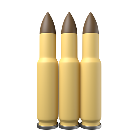 Bullets  3D Icon