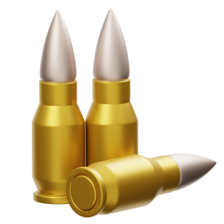 Bullets  3D Icon