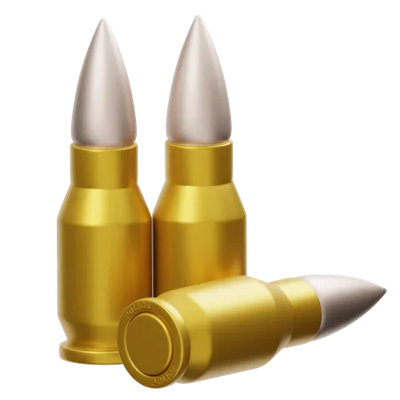 Bullets  3D Icon