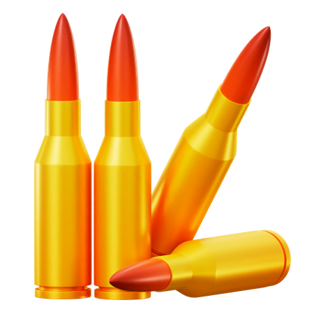 Bullets  3D Icon