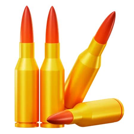 Bullets  3D Icon