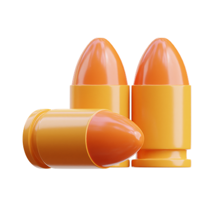 Bullets  3D Icon