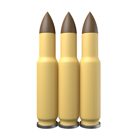 Bullets  3D Icon