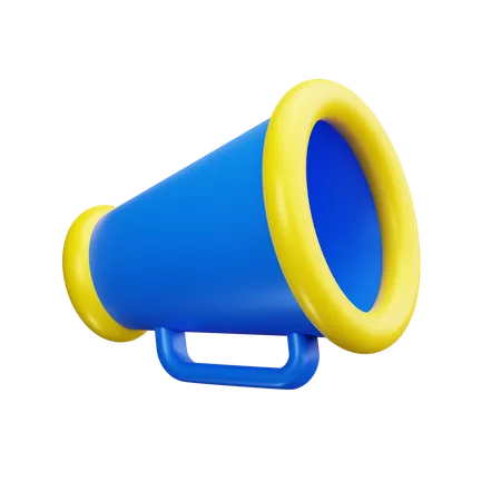 Bullhorn  3D Icon