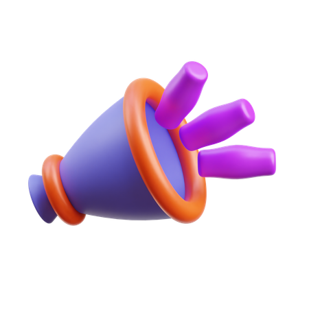 Bullhorn  3D Icon