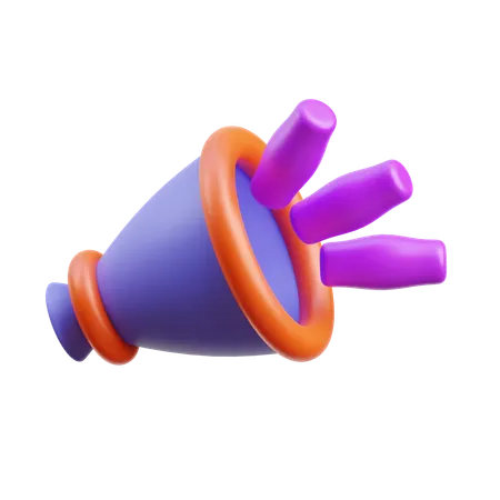 Bullhorn  3D Icon