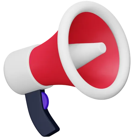 Bullhorn  3D Icon