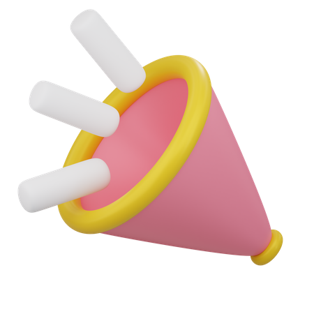 Bullhorn  3D Icon