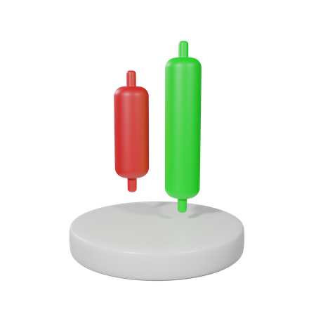 Bullish engulfing  3D Icon