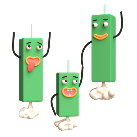 Bullish Trading  3D Icon