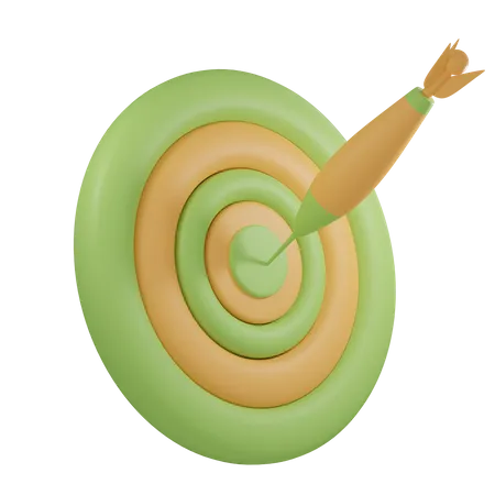 Bullseye  3D Icon