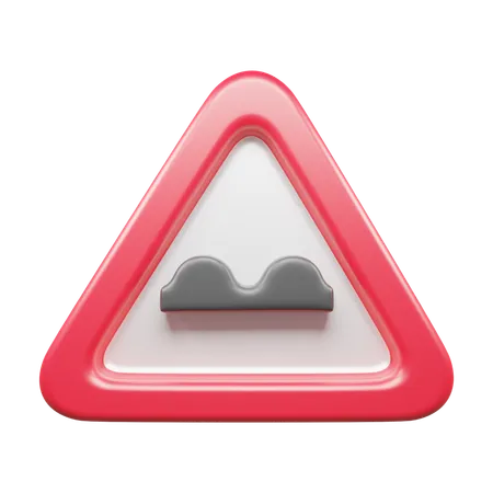 Bump Ahead  3D Icon