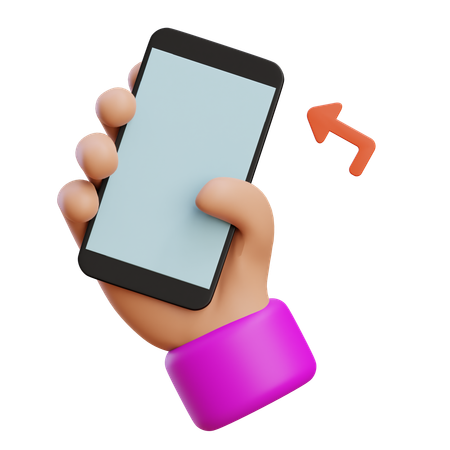 Bump Left Hand Gesture  3D Icon