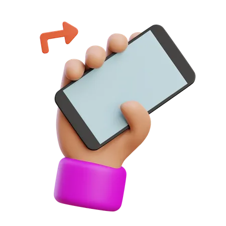 Bump Right Hand Gesture  3D Icon