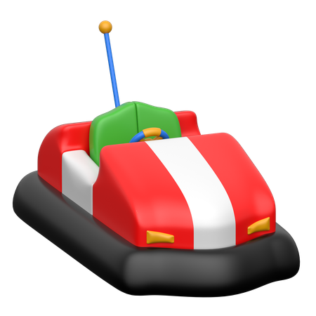 Bumper Car  3D Icon
