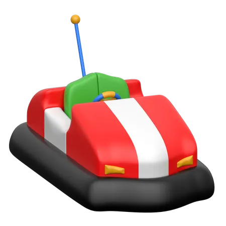 Bumper Car  3D Icon