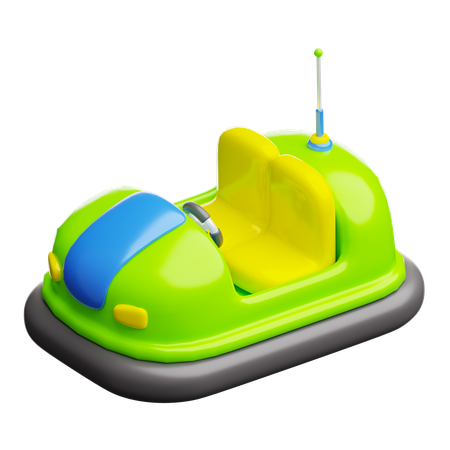 Bumper Car  3D Icon