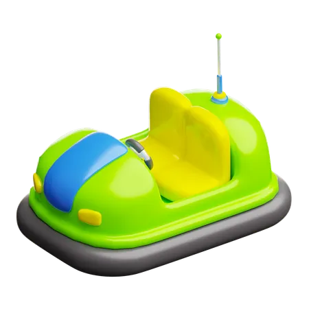 Bumper Car  3D Icon