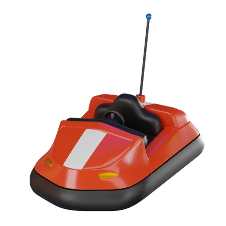 Bumper Car  3D Icon