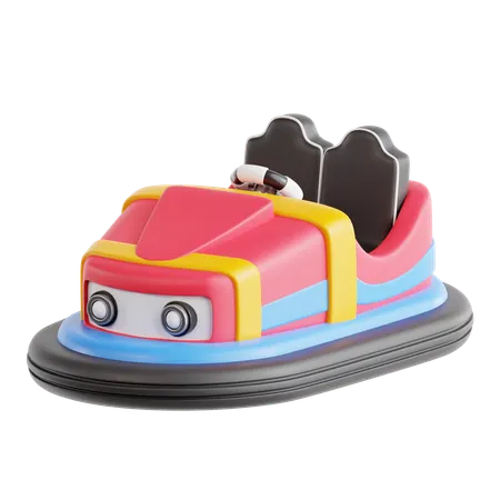 Bumper Car  3D Icon