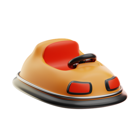 Bumper Car  3D Icon