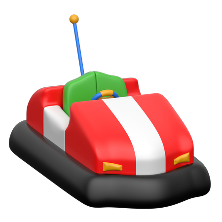 Bumper Car  3D Icon