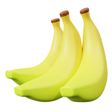 Bunch Of Bananas 3D Icon