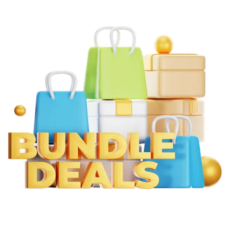 Bundle Deals  3D Icon