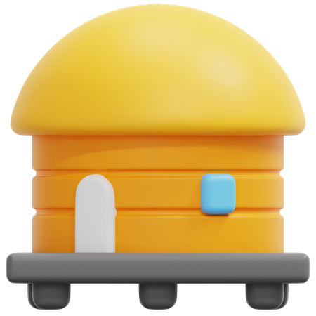 Bungalow  3D Icon