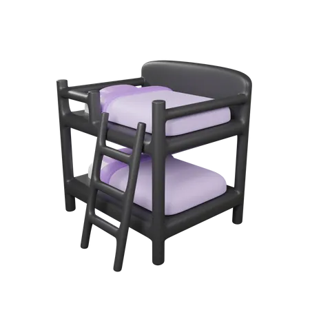 Bunk bed  3D Icon