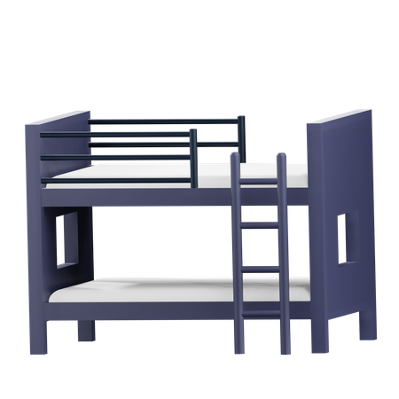 Bunk Bed  3D Icon