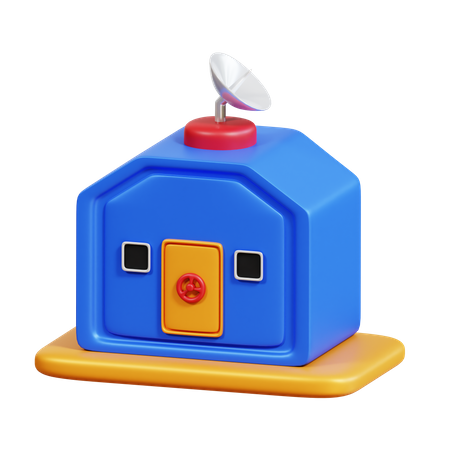 Bunker  3D Icon