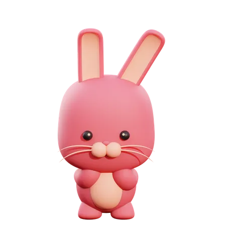 Bunny  3D Illustration