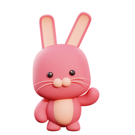 Bunny  3D Illustration