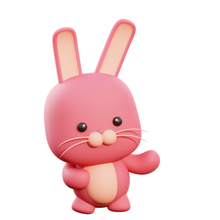 Bunny  3D Illustration