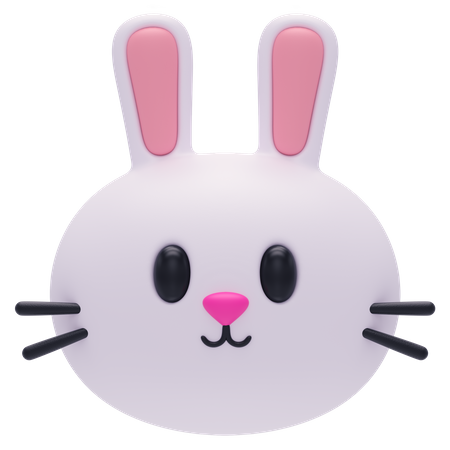 Bunny 3D Icon