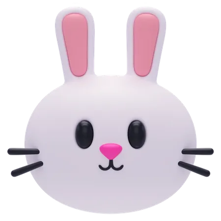 Bunny 3D Icon