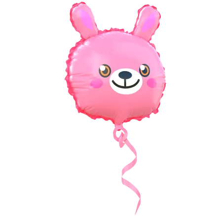 Bunny Balloon  3D Icon