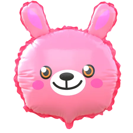 Bunny Balloon  3D Icon