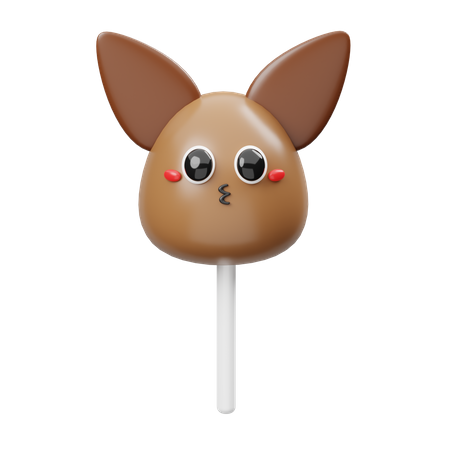 Bunny Chocolate 3D Icon