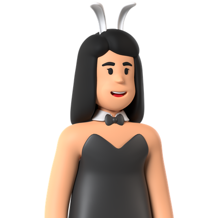 Bunny costume  3D Icon