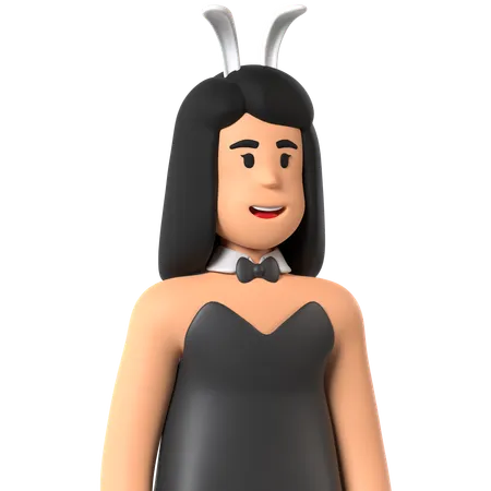 Bunny costume  3D Icon