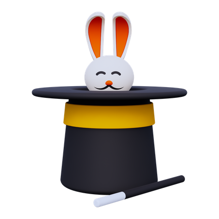 Bunny Magic  3D Icon