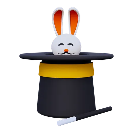 Bunny Magic  3D Icon
