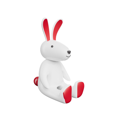 Bunny Toy  3D Icon