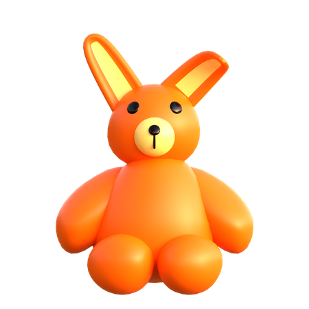Bunny Toy  3D Icon