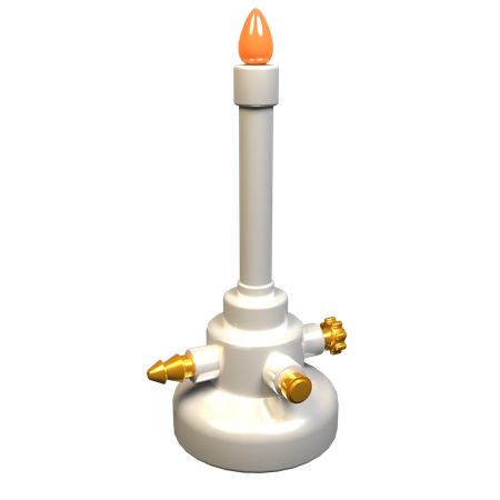 Bunsen Burner  3D Icon