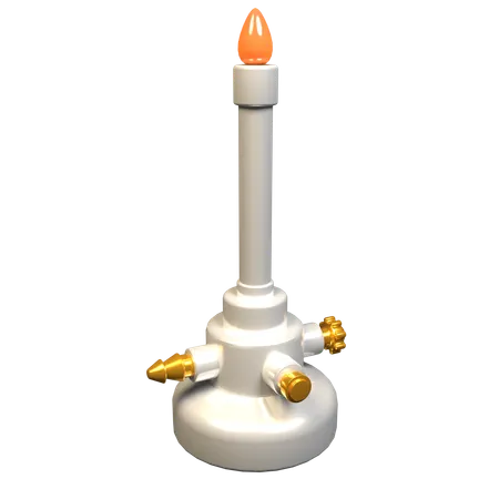 Bunsen Burner  3D Icon