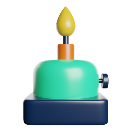 Bunsen Burner  3D Icon